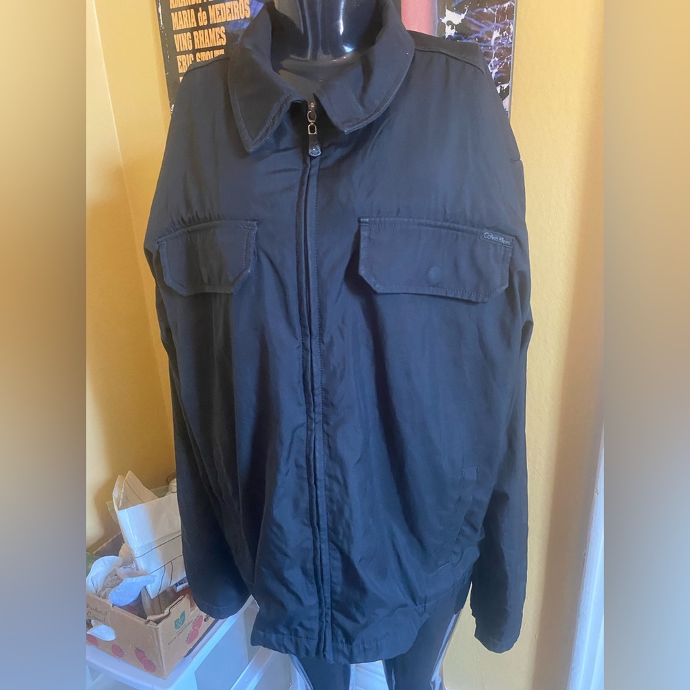 Calvin Klein Black Vintage Field Jacket